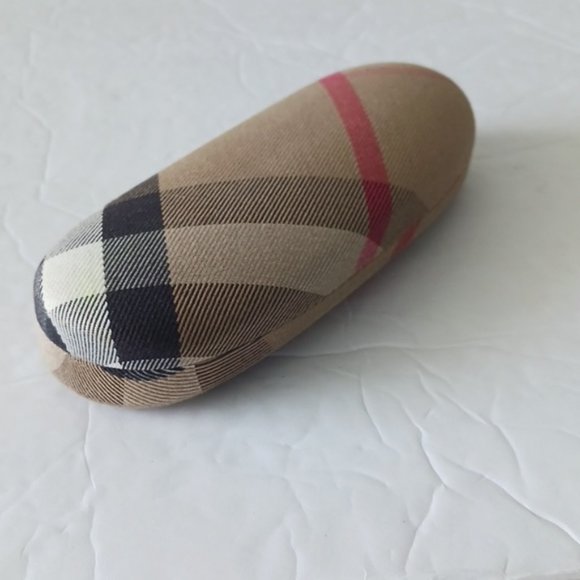 Burberry Check Hard Shell case for eyeglasses made in Italy - Picture 4 of 9